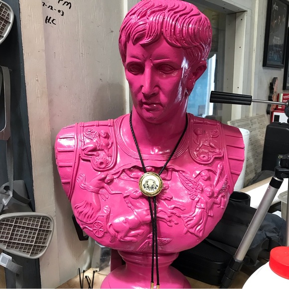 Vintage Barlow Buffalo Skull Bolo Tie – NIB – Western Cowboy Rockabilly - Picture 15 of 17